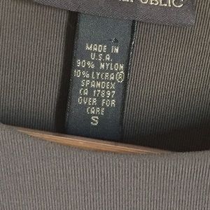 Long sleeve nylon/Lycra top